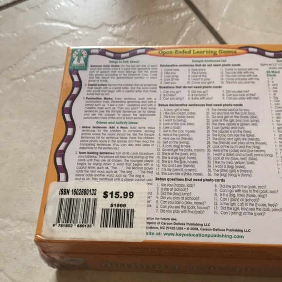 Sentence Building learning games - Picture 5 of 5